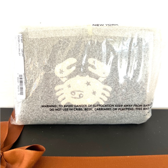 Coach Bags Coach Zodiac Sign Corner Zip Wristlet With Cancer